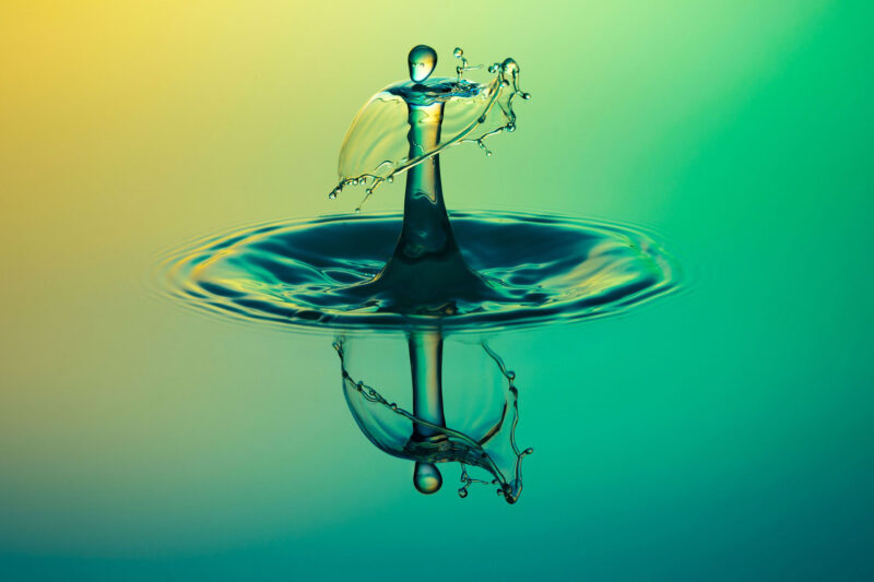 Ultrasonic Humidification using RODI Water treatment