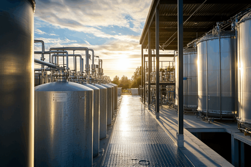 processing plant with Ultapure system
